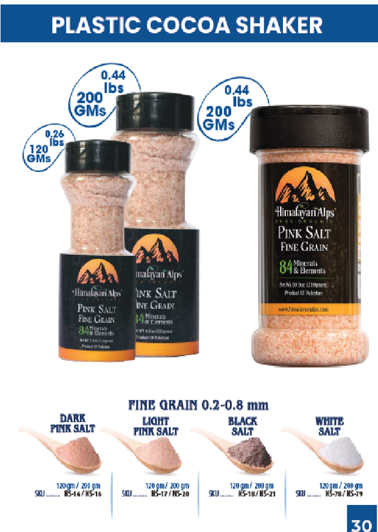 Himalayan Pink Salt / Blend Of Salt & Rosemery In Cocoa Shaker 150Grm