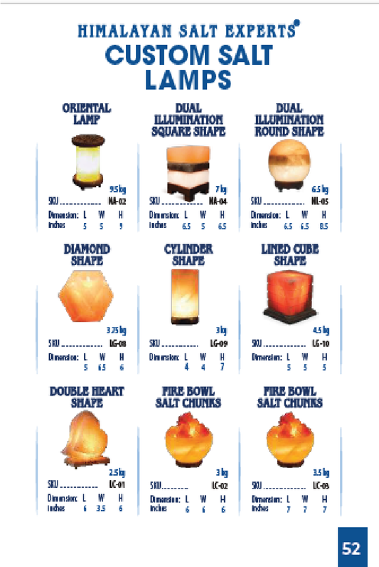 Himalayan Dual Illumination Salt Lamp (Round)