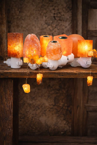 Himalayan Salt Night Light Lamp Natural Shape