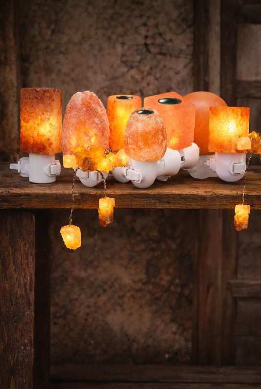 Himalayan Salt Night Light Lamp Natural Shape