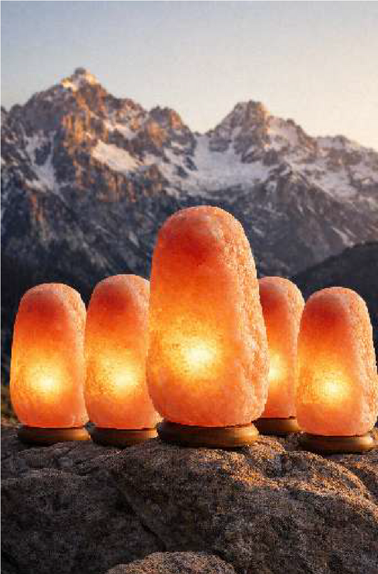 Himalayan Salt Lamp Natural Shape 1 To 2 Kg
