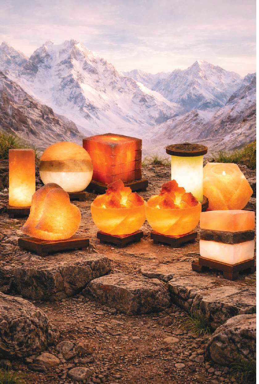 Handcrafted Himalayan Pink Salt Lamps Collection – Custom Carved Accent Lights
