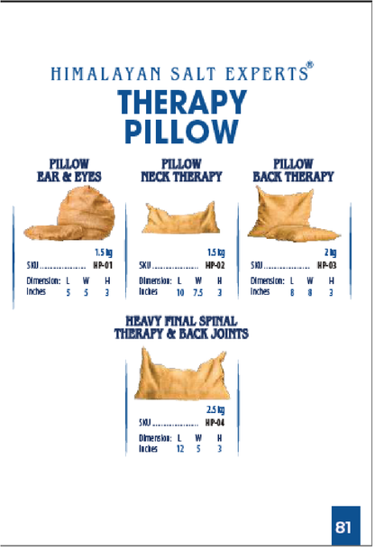 Himalayan Salt Therapy Pillows | Natural Relief for Neck, Back & Joints