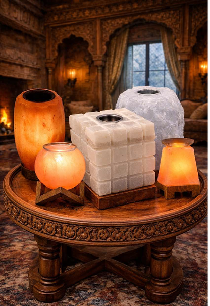 Himalayan Pink Salt Aromatherapy Lamp Collection