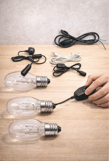 Premium Electric Fittings, Cords & Bulbs for Himalayan Salt Lamps | Himalayan Salt Experts