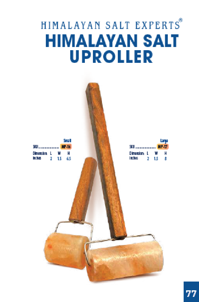 Himalayan Pink Salt Uproller Large